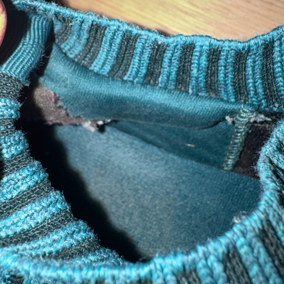 NOBULL Knit Runner shoes in the deep teal color Woman’s 8.5 Men 7 - Picture 7 of 8